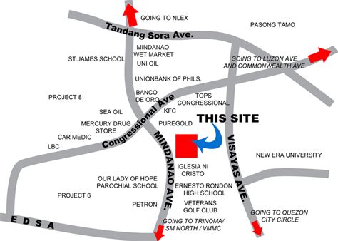 mindanao avenue direction